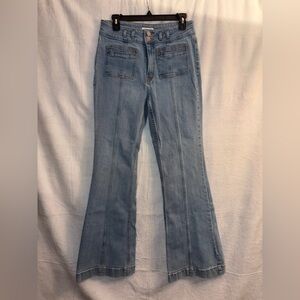 Shyanne Light Blue Flare Jeans